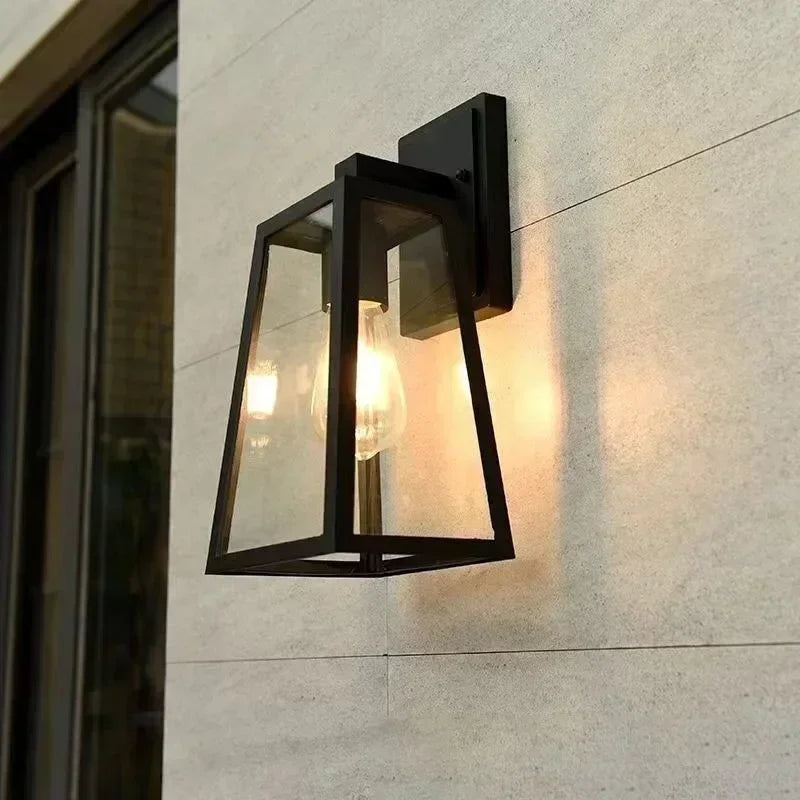 Verona Outdoor Wall Lantern | European-Style Modern Exterior Lighting