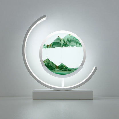 Sandlight Quicksand LED Table Lamp — Ultra-Sleek Desk Light with Ambient Glow