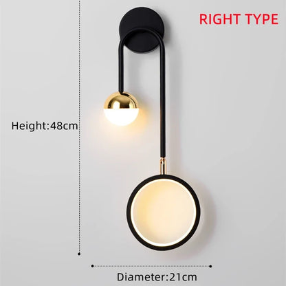 Orbis Wall Light — Sleek Nordic LED Design
