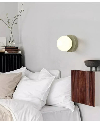 Macaron LED Wall Lamp - Elegant Modern Coloured Glass Sconce