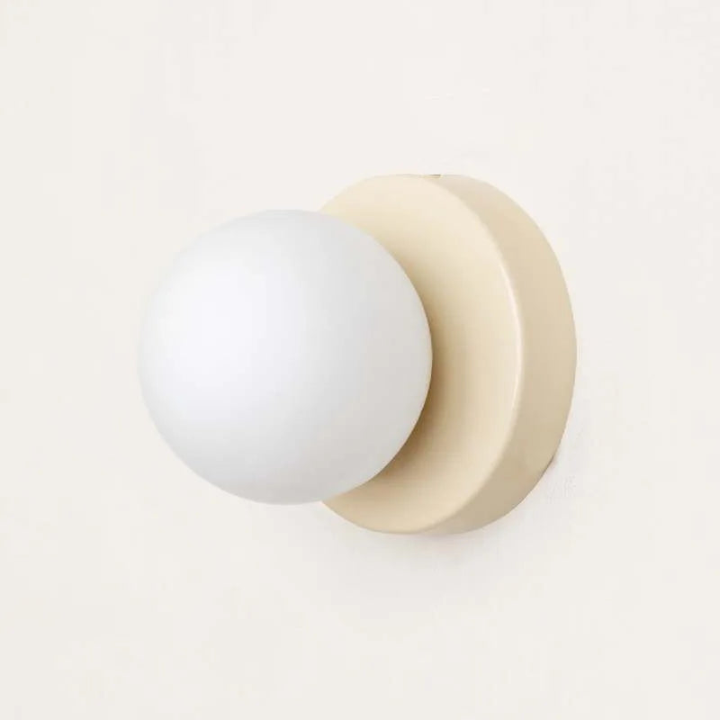 Macaron LED Wall Lamp - Elegant Modern Coloured Glass Sconce