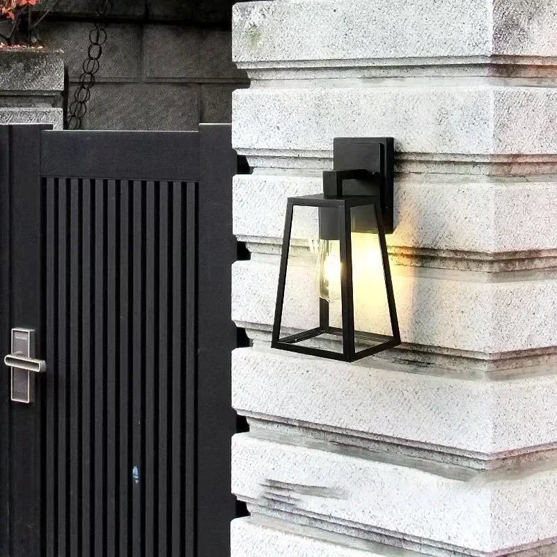 Verona Outdoor Wall Lantern | European-Style Modern Exterior Lighting