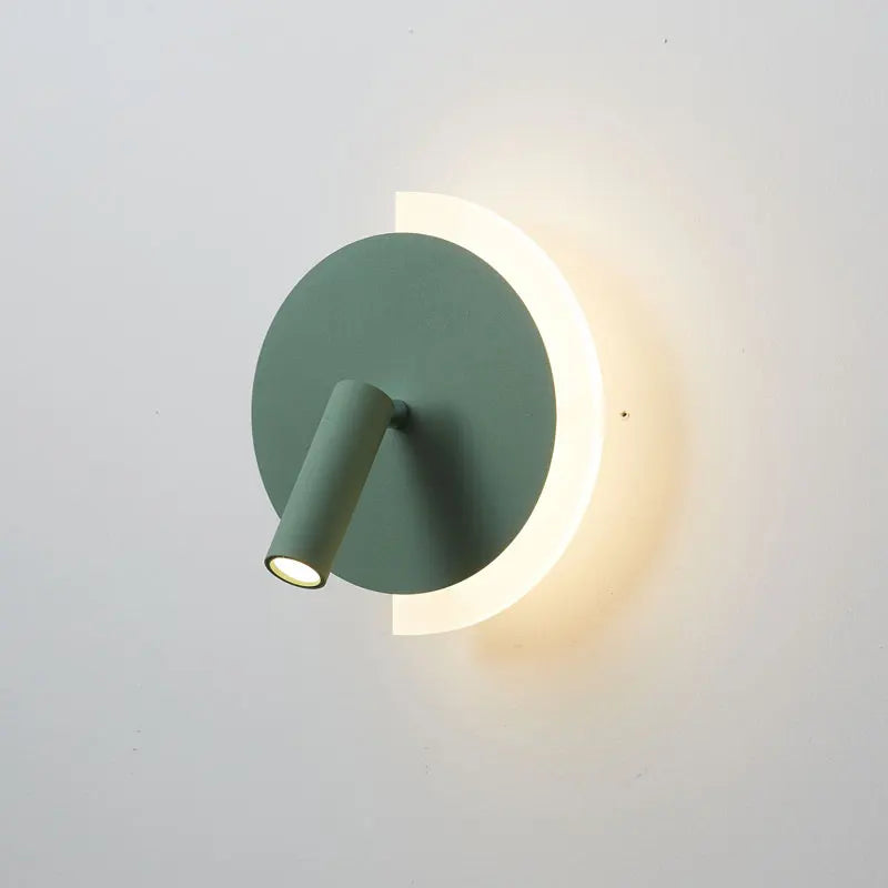 LunaSpot Wall Light — Sleek LED Bedside Lamp with Modern Design
