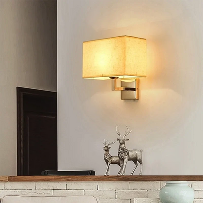 Bedside Wall Sconce with Reading Light — E27 Socket Lamp