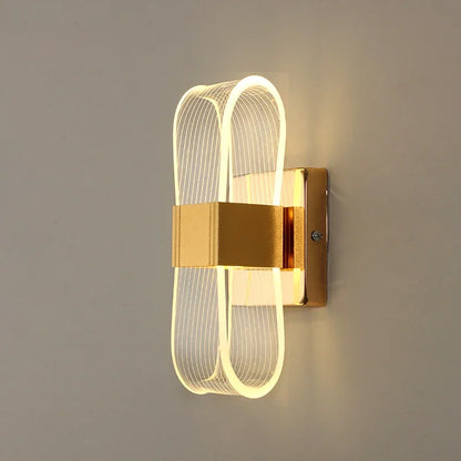Nordic Luxury LED Wall Lamp - Sleek Modern Aluminium Decorative Light
