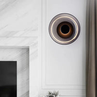 Nordic Glass LED Wall Sconce – Sleek Modern Round Decorative Wall Light