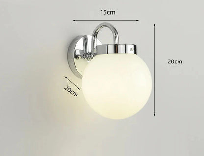 Quashion Wall Lamp — Chrome Finish, Modern Minimalist Design for Contemporary Interiors