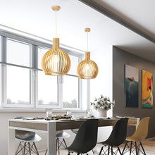 Artisan Wooden Pendant Light — Natural Scandinavian Design for a Warm, Minimal Glow