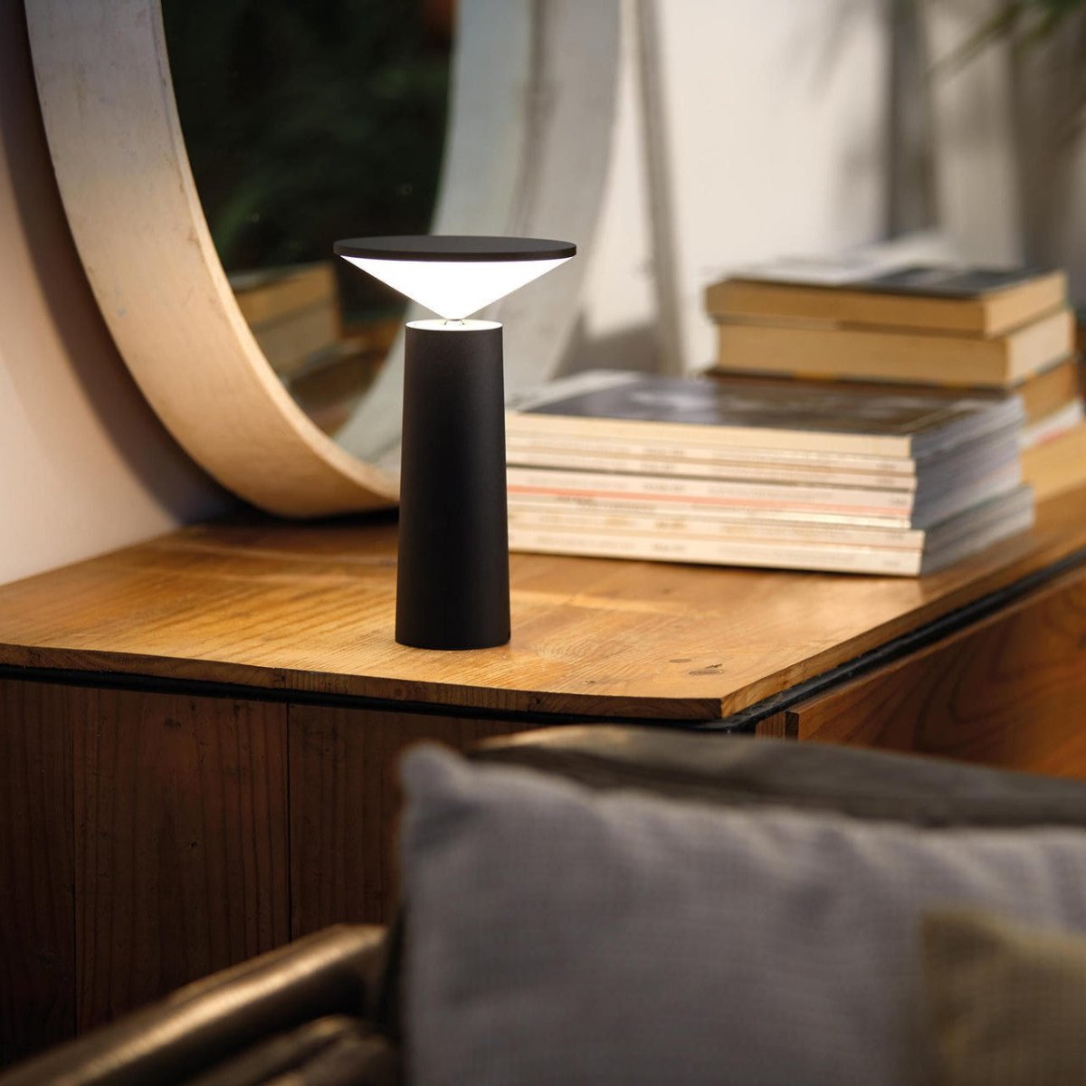 Aurora Libra Table Lamp – Dimmable, Modern Designer Lighting for a Contemporary Home