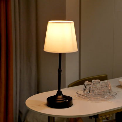 Dimmable Cordless Table Lamp with USB Rechargeable Battery — Portable Ambient Lighting