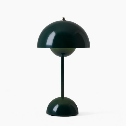 Mushroom Pod LED Table Lamp - Rechargeable, Touch-Activated Night Light