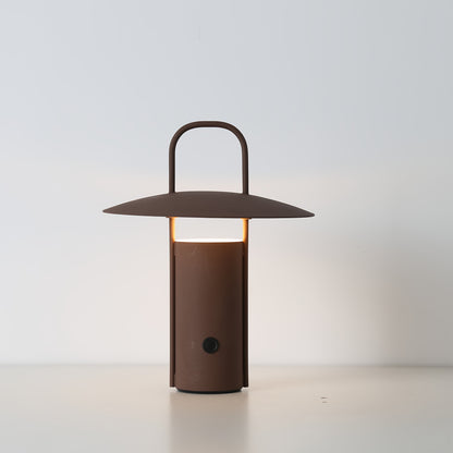 Wireless LED Touch Lamp - USB-Rechargeable Metal Table Light with Sleek Modern Design