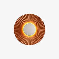 Hasna SunRay Wall Lamp — Contemporary Metallic Sun Design for a Radiant Glow