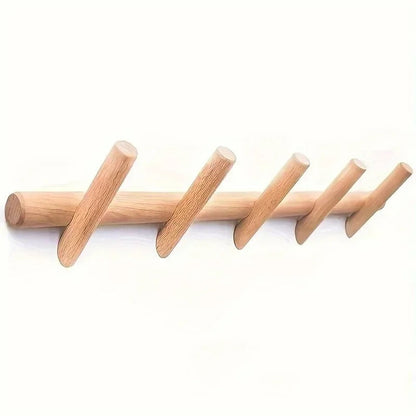 Maeve Wall Rack | Premium Solid Oak Organiser for Stylish Storage