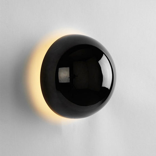 Bauhaus Eclipse Wall Lamp with Gold Finish - Sleek Modern Art Light