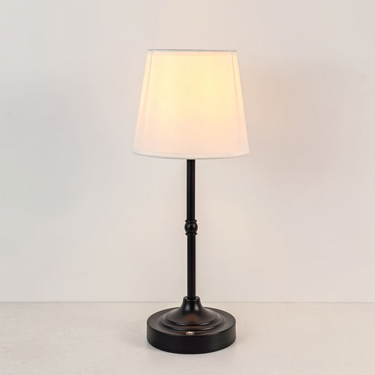 Dimmable Cordless Table Lamp with USB Rechargeable Battery — Portable Ambient Lighting