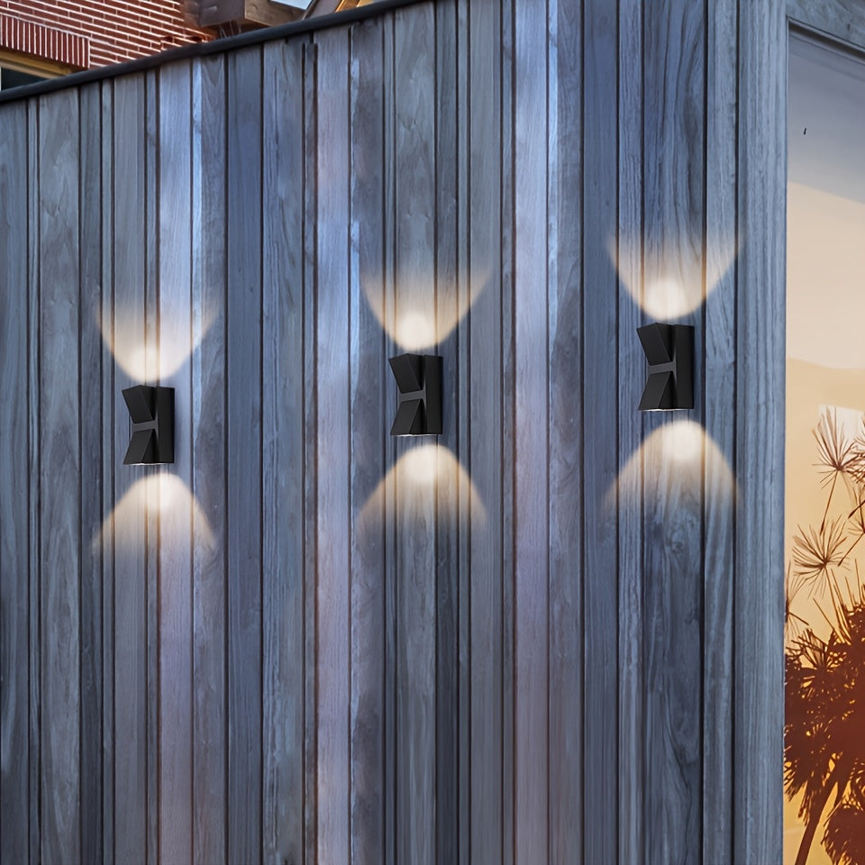 Sleek Modern LED Outdoor Wall Light – Waterproof 3W/6W, Decorative Exterior Lighting