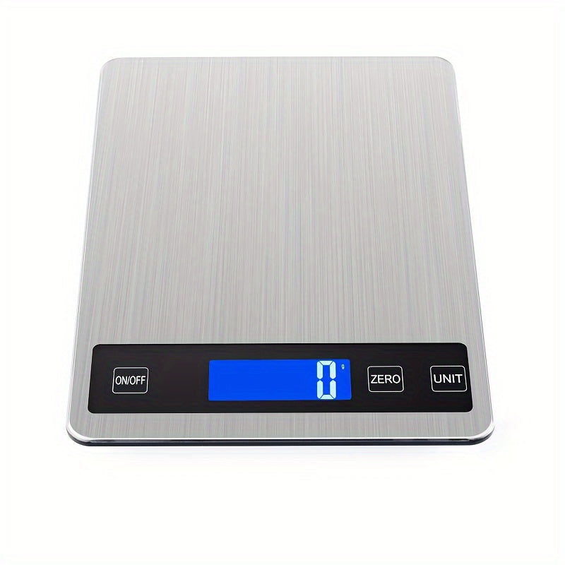 15kg Digital Kitchen Scale — USB-Rechargeable for Precise Food Weighing