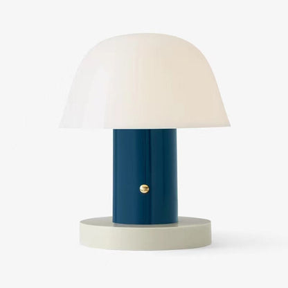 Mushroom Table Lamp | Modern, Rechargeable LED Light for Stylish, Cordless Illumination