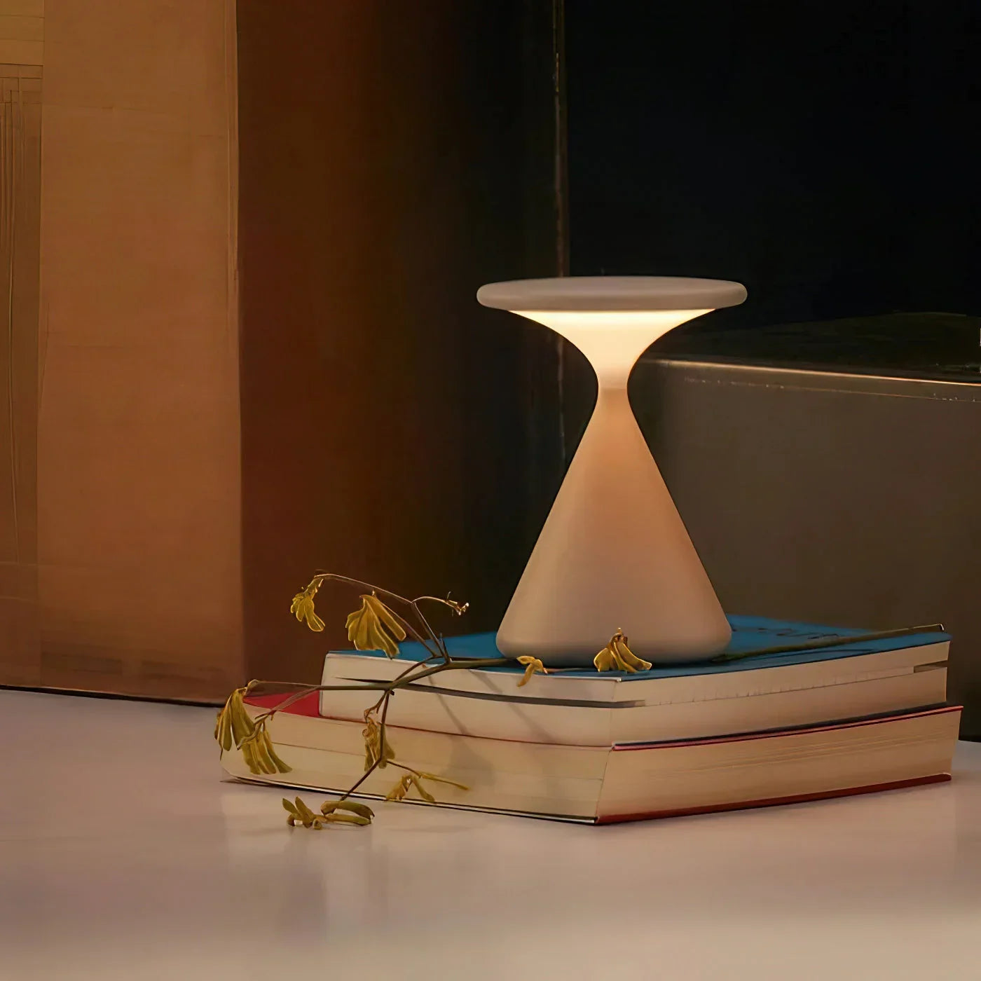 Aurora Wireless Table Lamp - Iconic Hourglass Design for Modern Living
