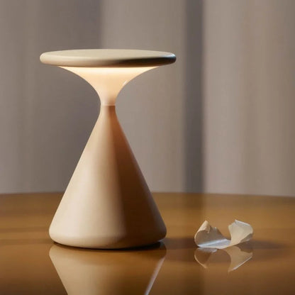 Aurora Wireless Table Lamp - Iconic Hourglass Design for Modern Living