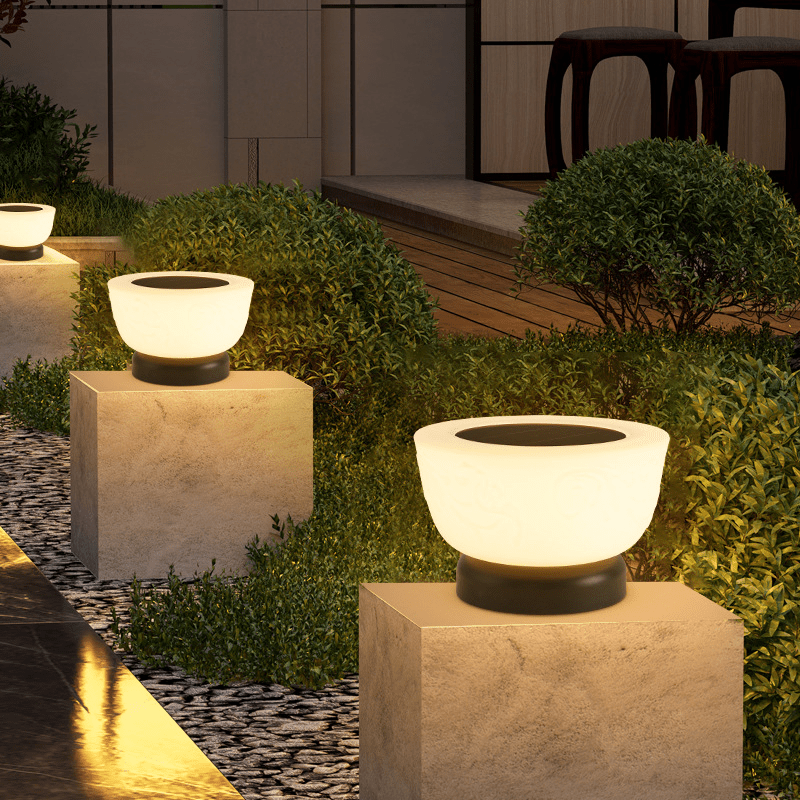 Solar Landing Light: Outdoor LED Pathway Lamp for Bright, Safe Night Walks