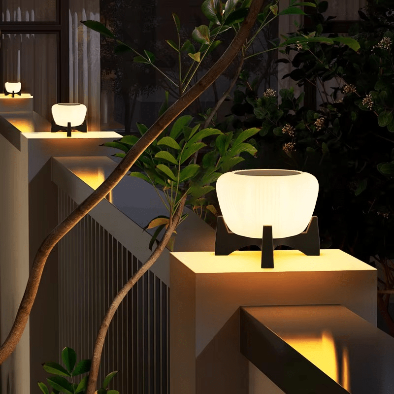 Solar Landing Light: Outdoor LED Pathway Lamp for Bright, Safe Night Walks