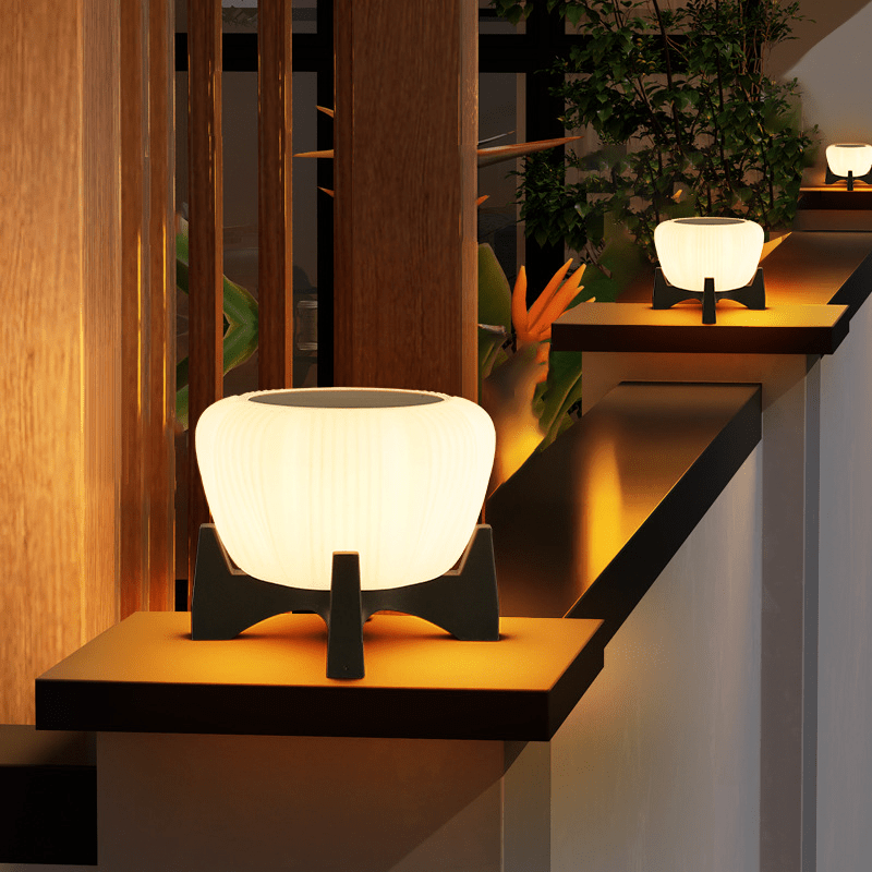 Solar Landing Light: Outdoor LED Pathway Lamp for Bright, Safe Night Walks
