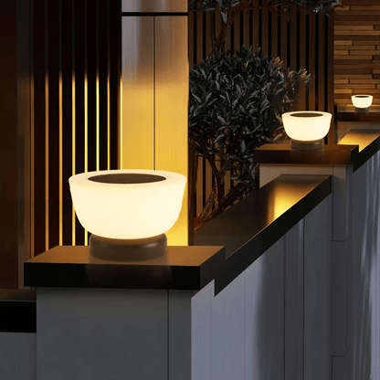Solar Landing Light: Outdoor LED Pathway Lamp for Bright, Safe Night Walks